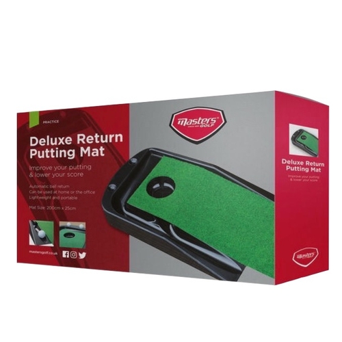 Masters Golf Deluxe Return Putting Mat
